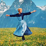 Julie Andrews in "The Sound of Music"