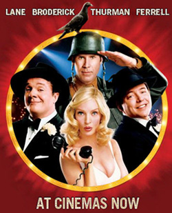 Il manifesto inglese del film "The Producers"