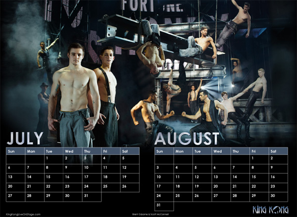 King Kong Calendar 2014