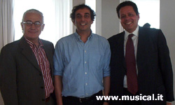 da sinistra: Saverio Marconi,  Marco Cabassi, Daniele Colla