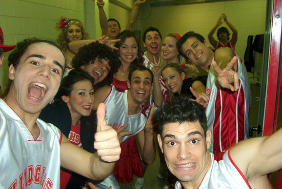 Il cast di "High School Musical"al Mediolanum Forum