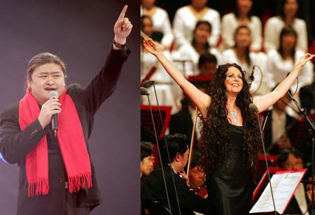 Liu Huan e Sarah Brightman