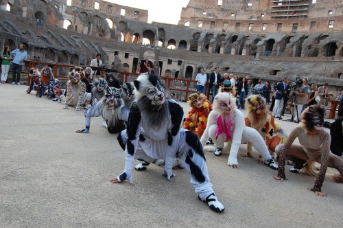 Il cast di CATS al Colosseo