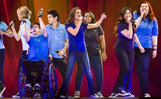 Una foto da Glee Live a Londra