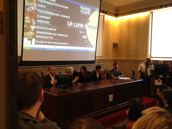 La conferenza stampa del Teatro della Luna a Palazzo Marino